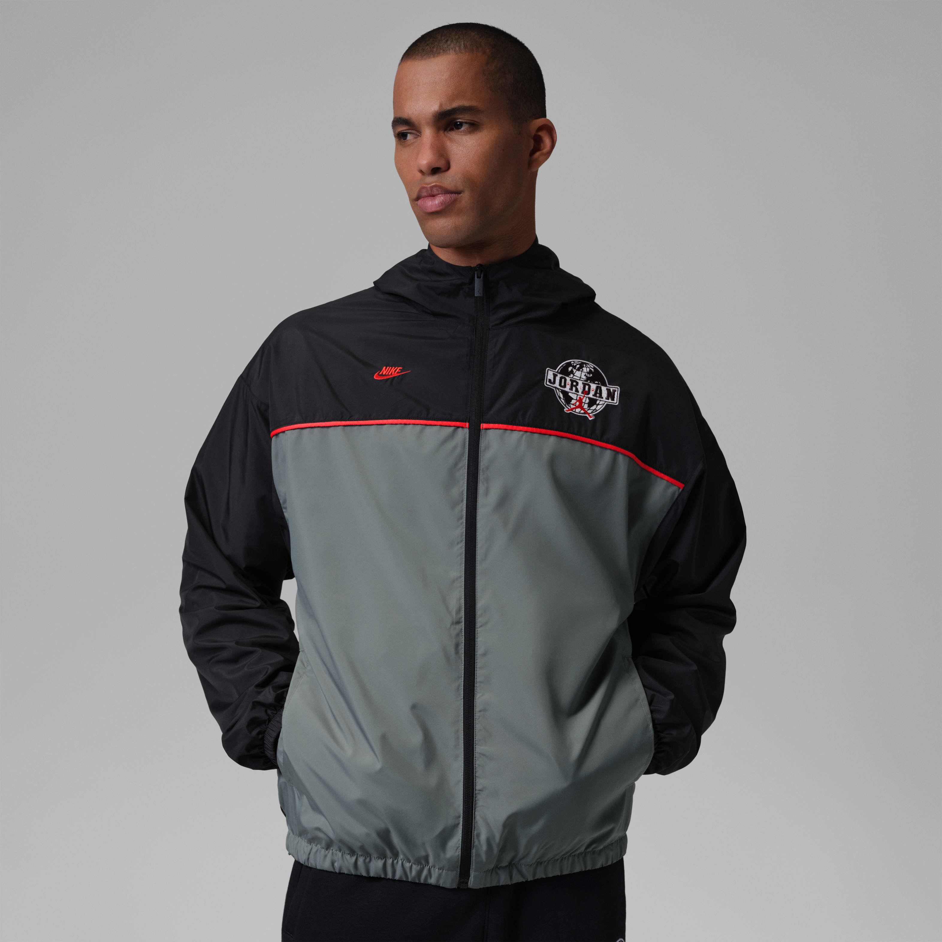 Nike Jordan Brooklyn Men's Hooded Draft Jacket | The Summit